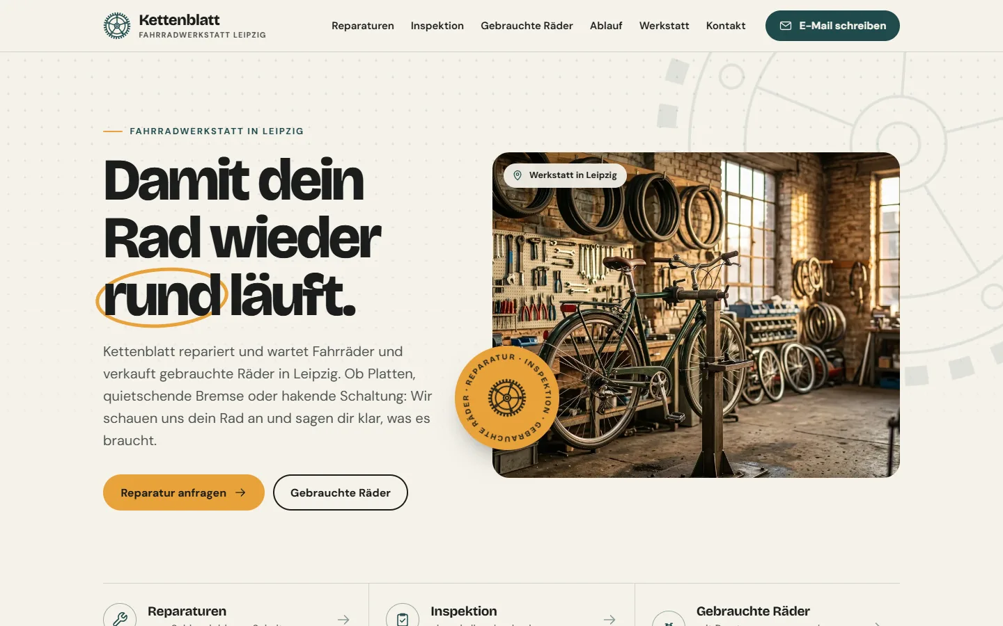 Beispiel: Kettenblatt